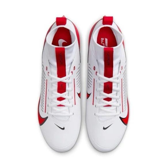 NEW Nike Vapor Edge Pro 360 2 TB White Red FQ4044-105 Men’s Size 14 - Picture 4 of 7